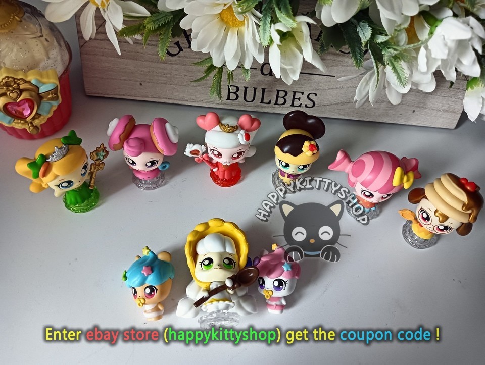 Dessert Catch Teenieping Sweet & Sour Cupcake Cube & Mini Figure Girls Magic Toy