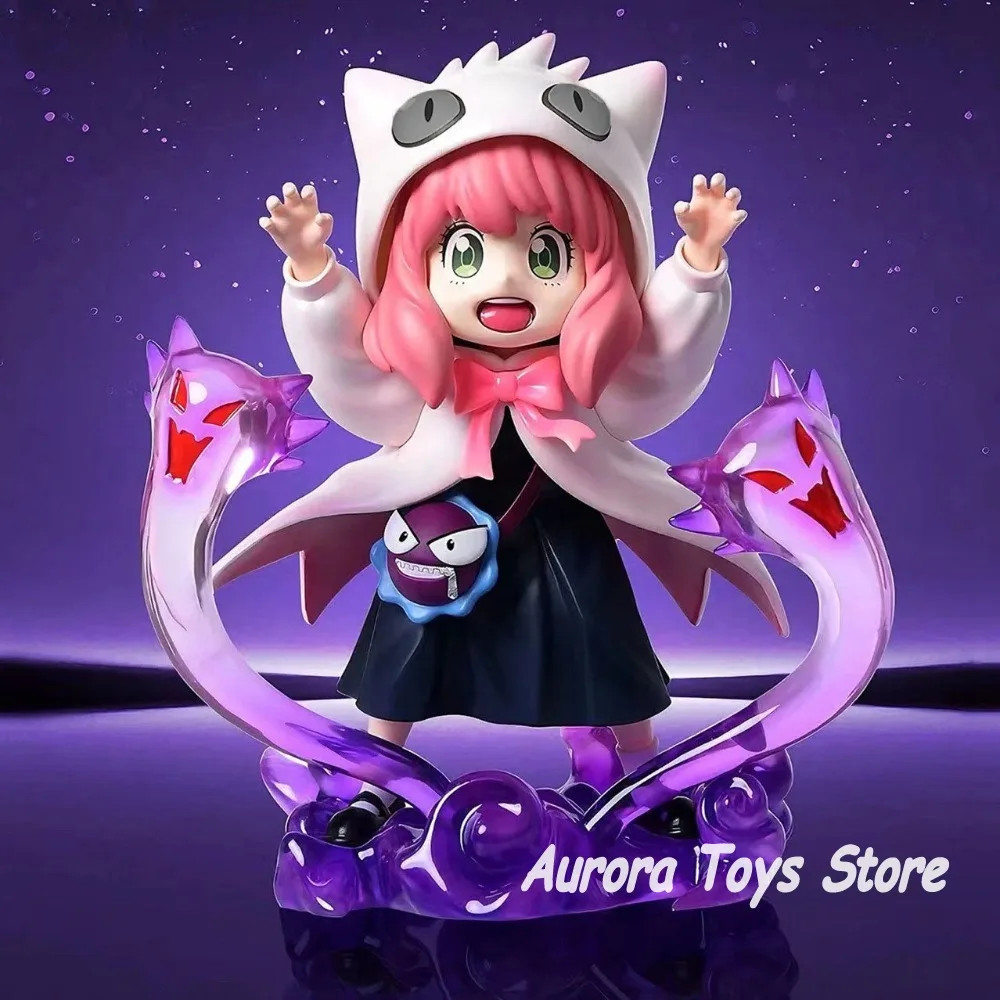16cm/6.3in Anime Spy Family Figure Anya Forger Cos Gengar Action Figures PVC.