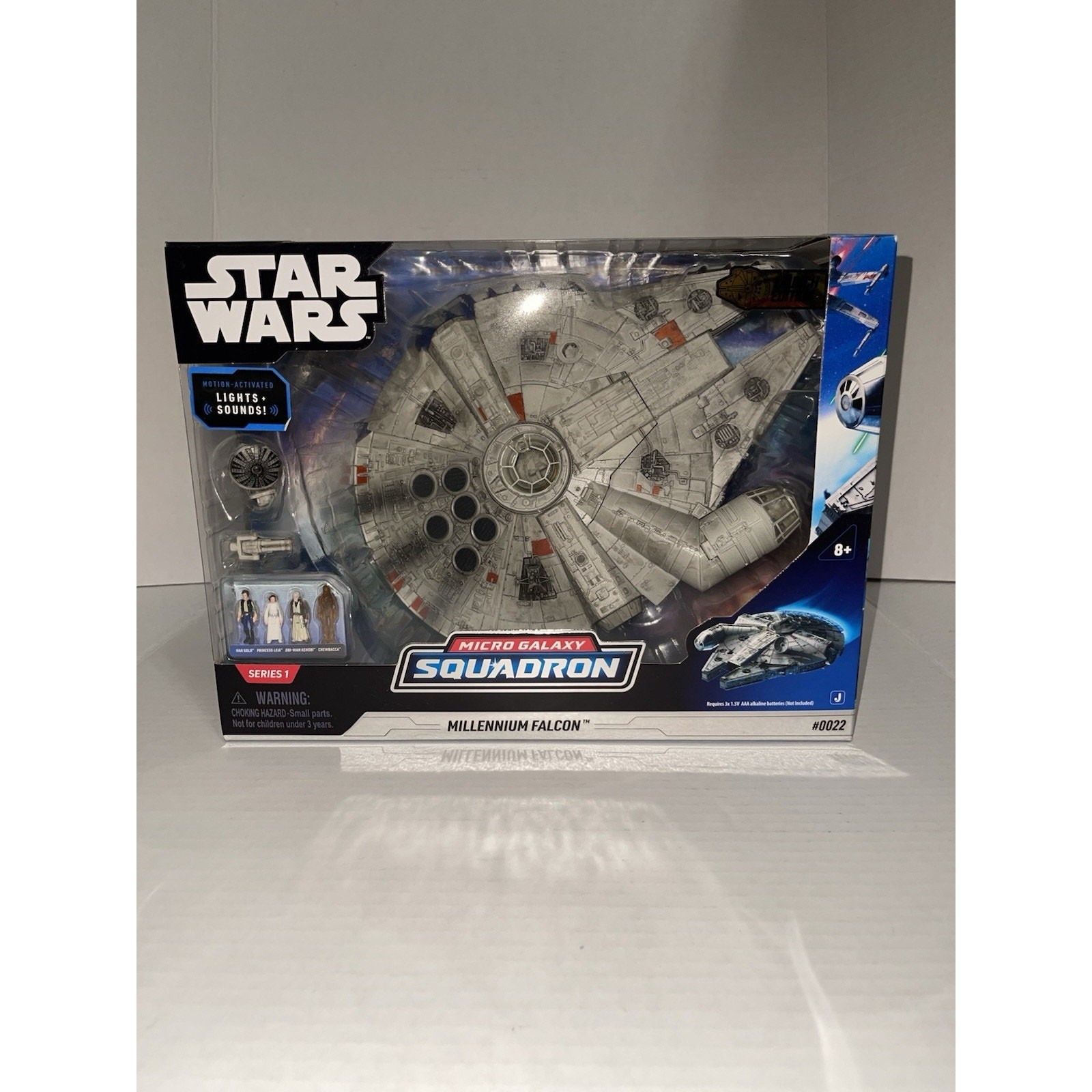 Star Wars Micro Galaxy Squadron Assault Class Millenium Falcon 1 in Action…