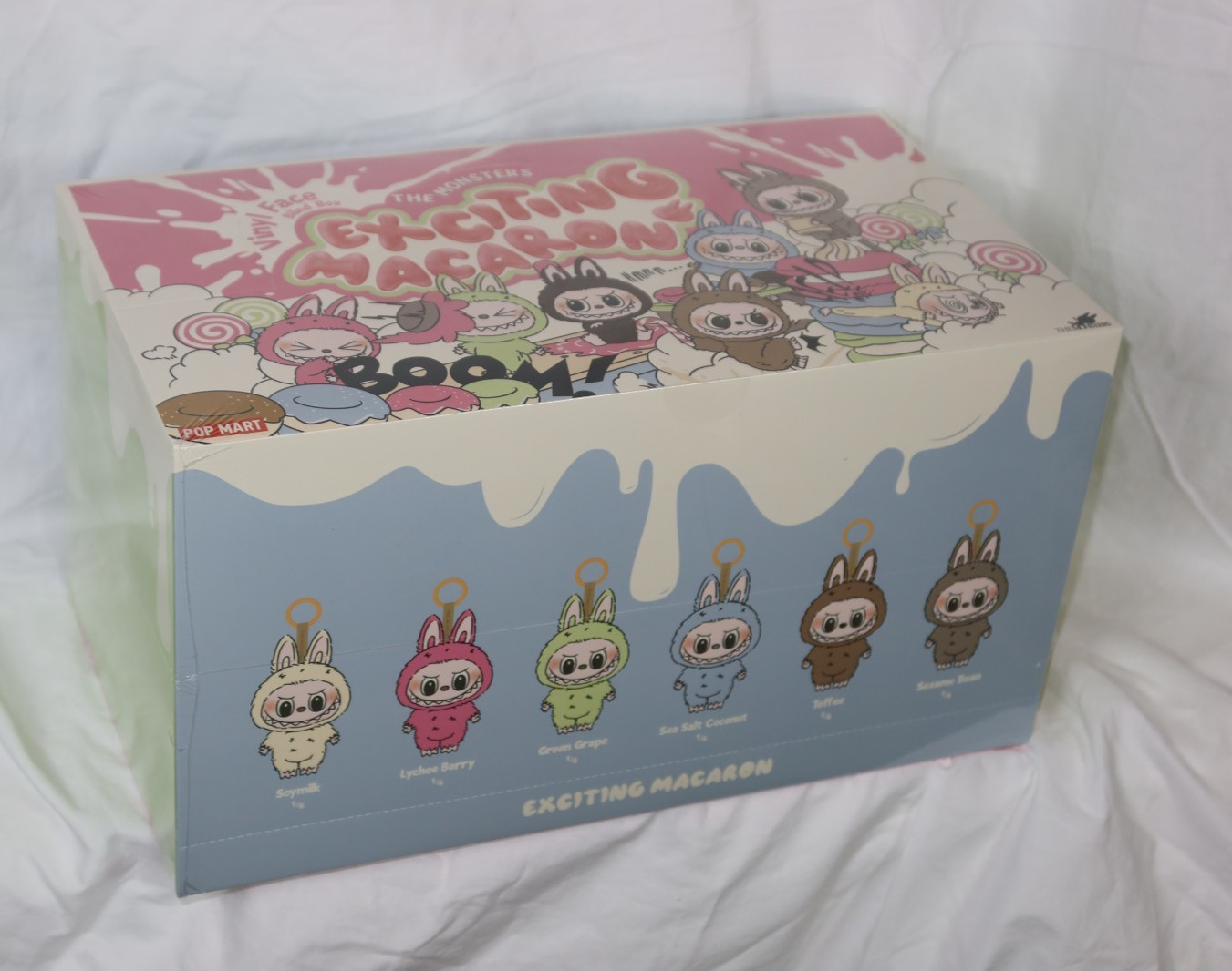 Pop MART Labubu Exciting Macaron Sealed Full Case (6 Blind Boxes)