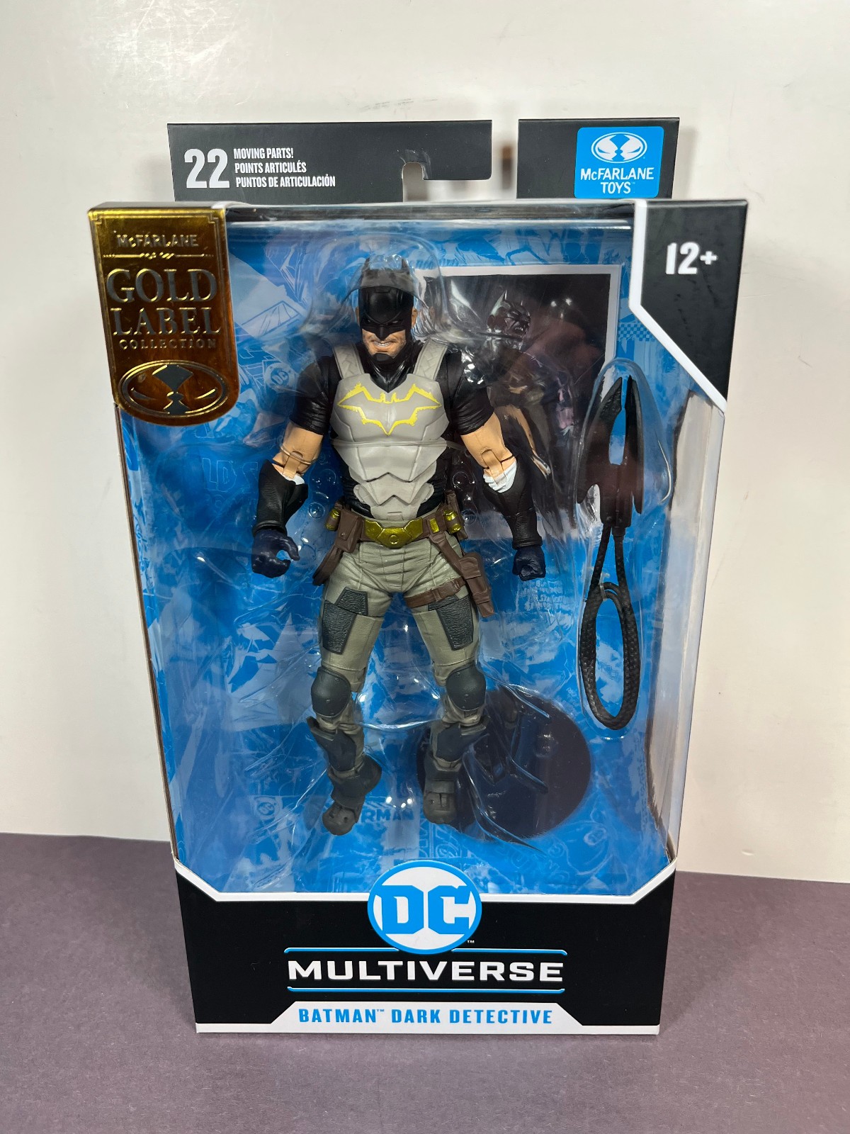 McFarlane Toys DC Multiverse BATMAN DARK DETECTIVE DC Future State Figure Gold