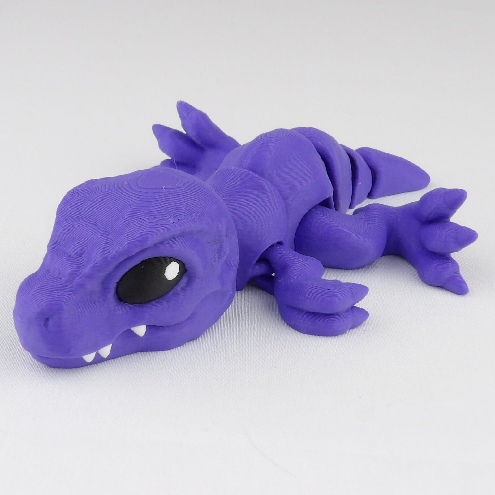 Articulated Baby T-Rex 3D Printed Fidget Toy – Multicolor!