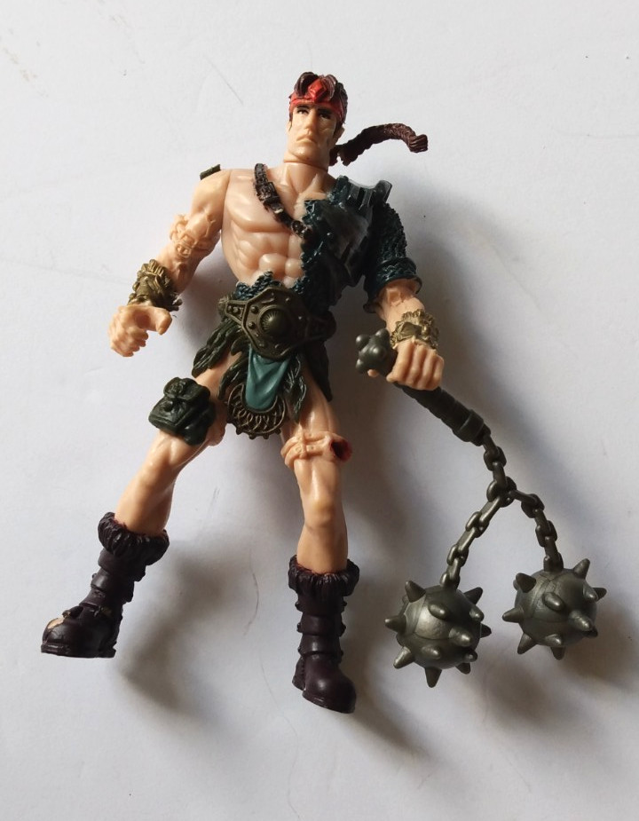 4 Vntg. Chap Mei Wizard’s Magic Demon Galapagos/thor/ogre/Beast raider figures
