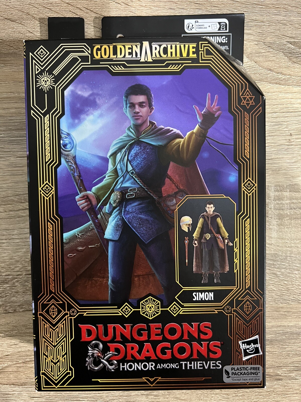 Dungeons & Dragons Honor Among Thieves Golden Archive SIMON 6″ Figure New