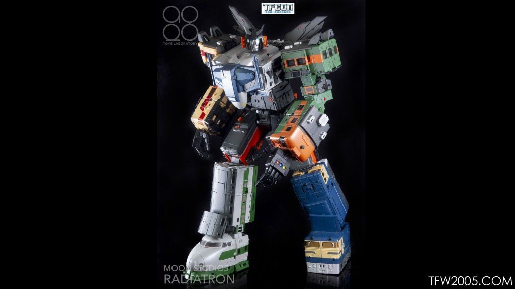 Moon Studio MS01+MS02+MS03+MS04+MS05+MS06 Radiatron Combiner Action Figure