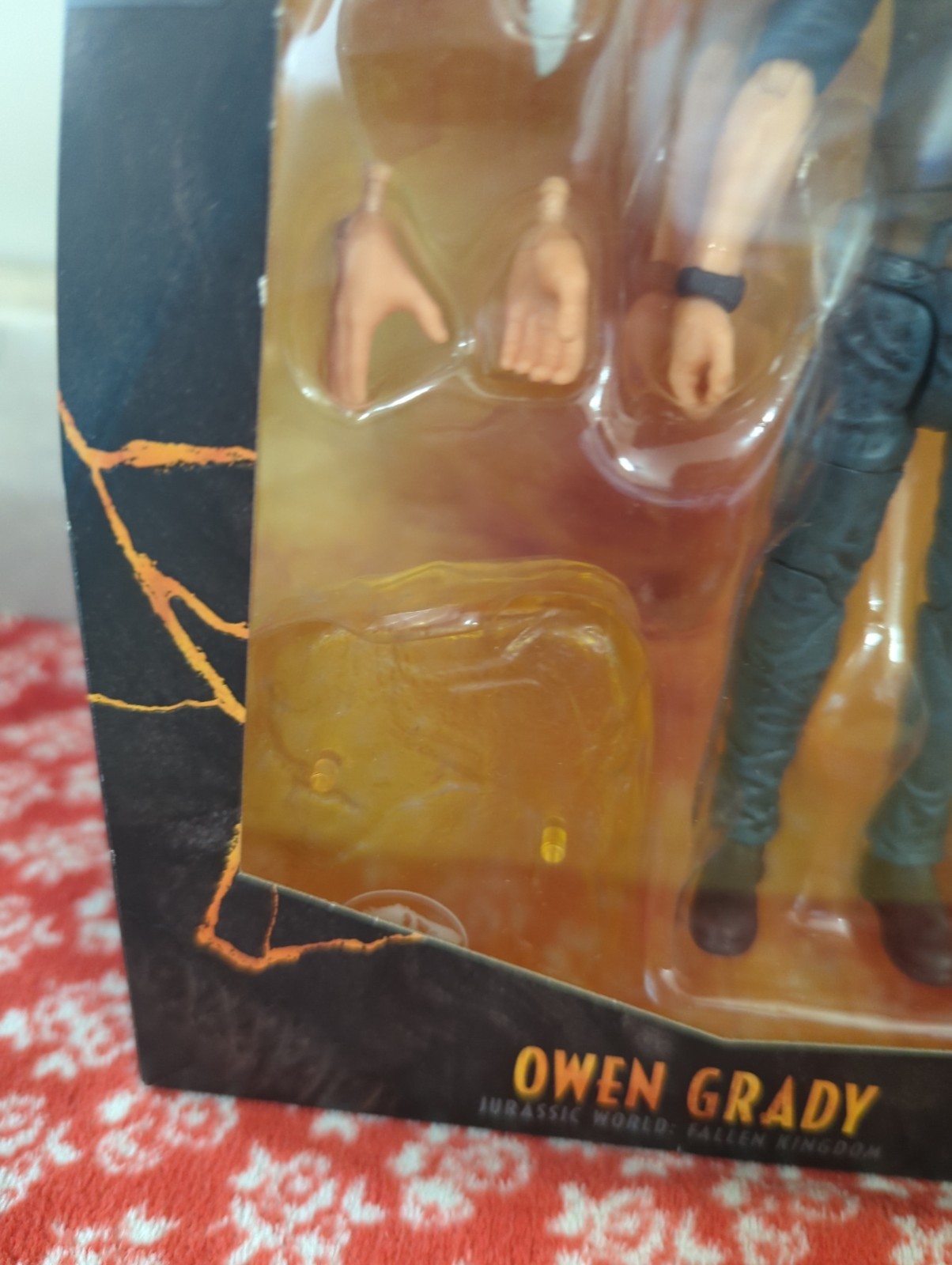 Jurassic World Owen Grady Amber Collection “6, New