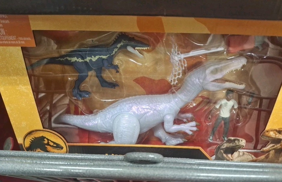Jurassic World Chaos Theory Darius & Baryonyx & Monolophosaurus Action Figure 🆕