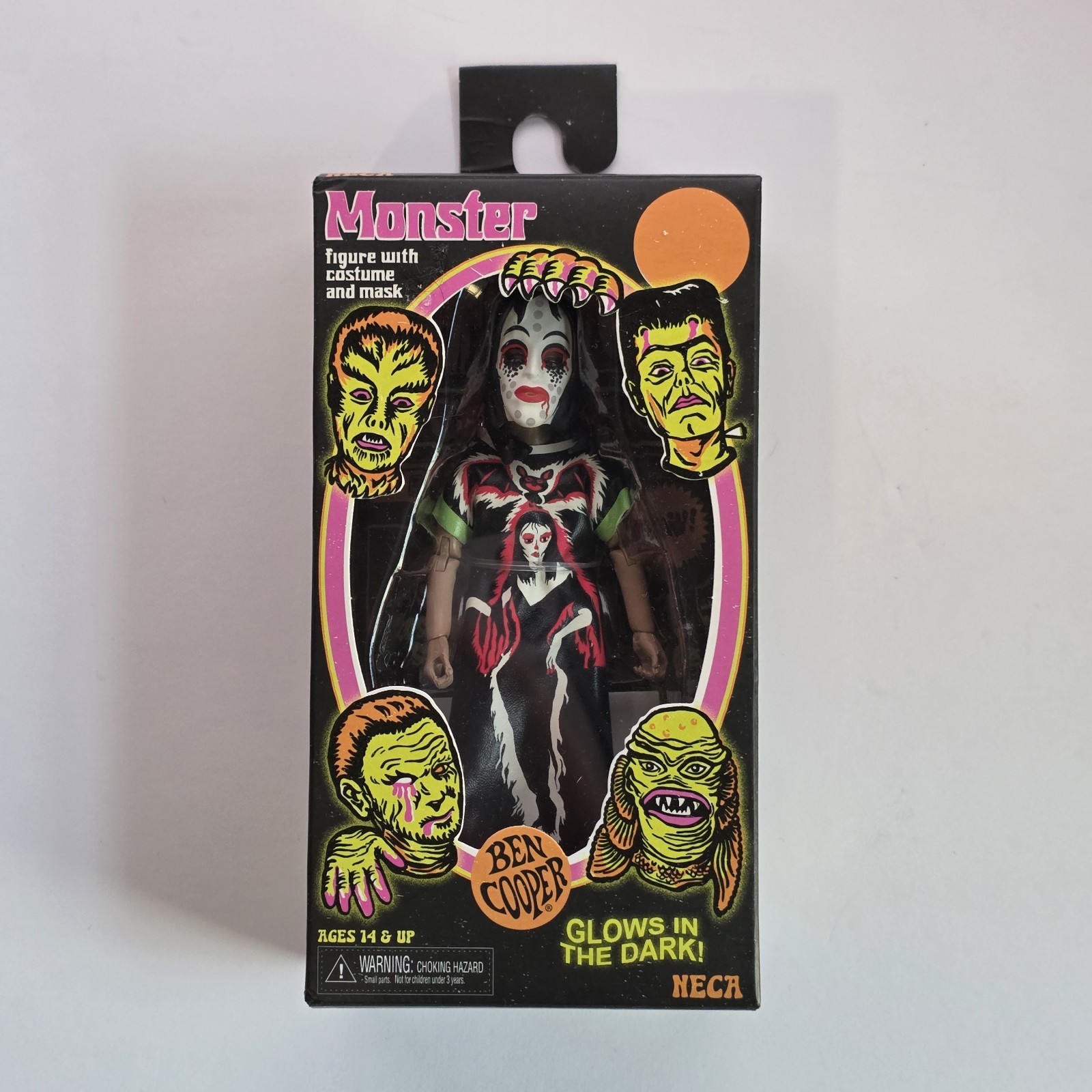 NECA BEN COOPER MONSTER VAMPIRE GIRL 5.5″ FIGURE GLOWS IN THE DARK – NEW