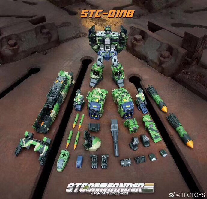 NEW Transformation toys TFC Toys STC-01NB S.T. Commander Figure In Stock