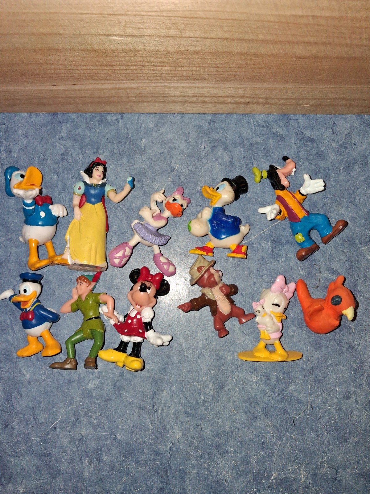Lot Of 11 Vntg Disney & Kellogs Pvc Figures