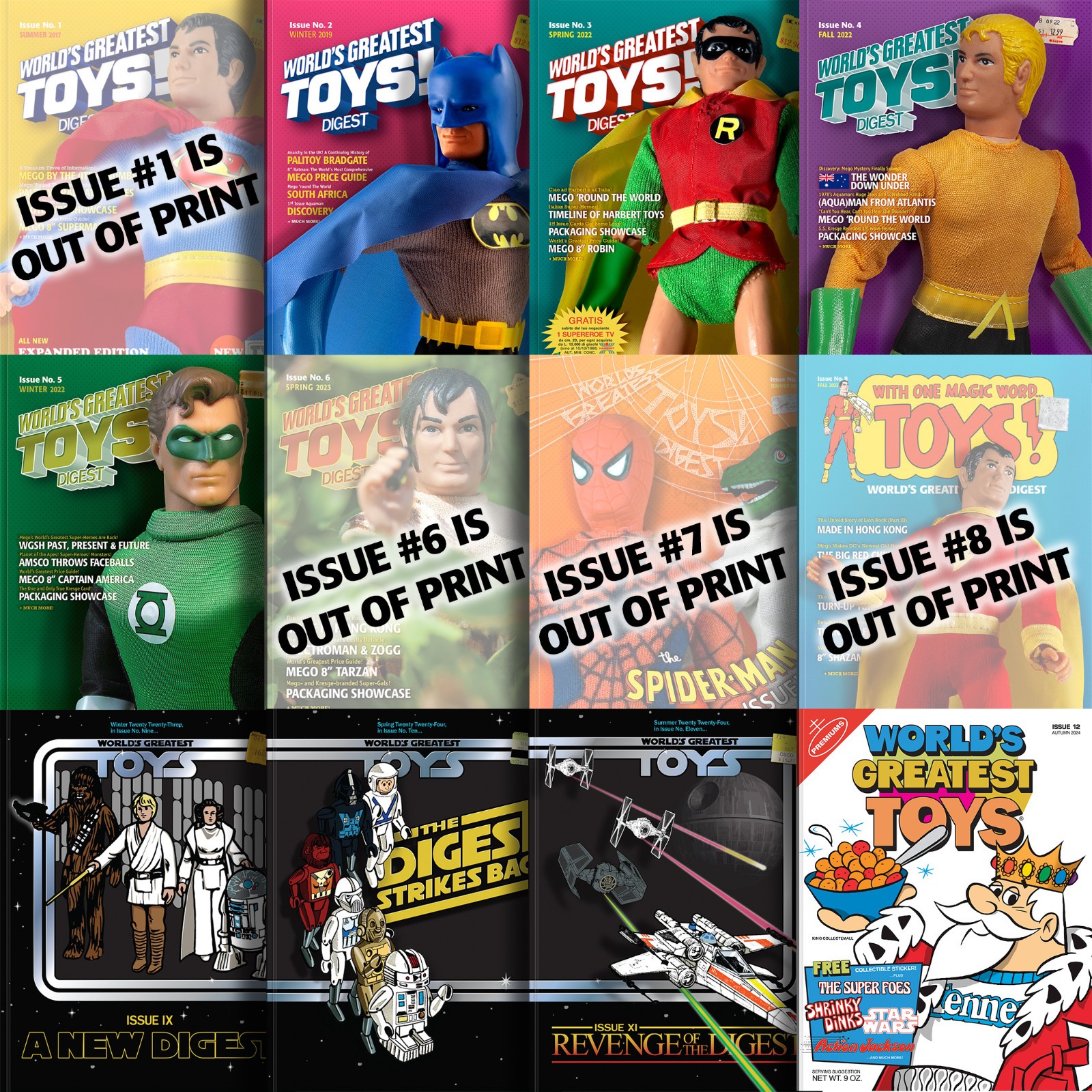 Star Wars Magazine: World’s Greatest Toys Digest #9 Kenner Toys, Don Post + More
