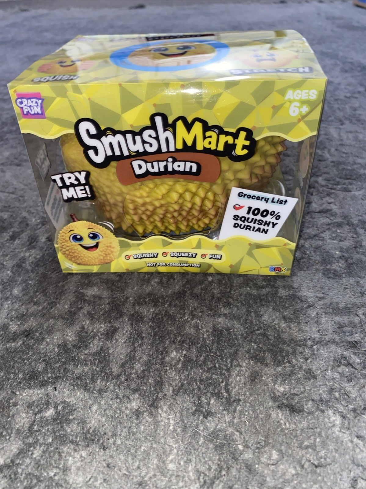 Viral Smush Mart Jumbo Durian New In Package Fast Shipping From USA