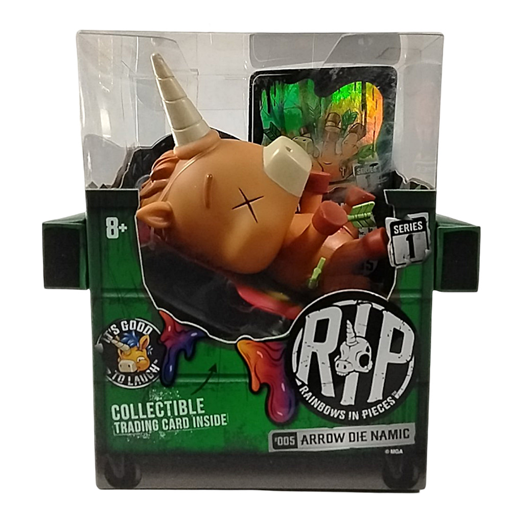 RIP Rainbows In Pieces Series 1 #005 Arrow Die Namic w/ Collectible Trading Card