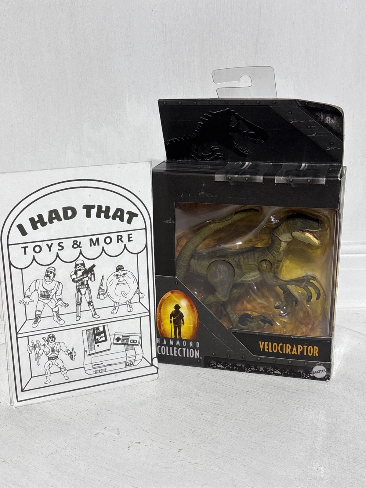 Jurassic Park Hammond Collection Velociraptor Figure – 2021 Mattel – HFG56 – NEW