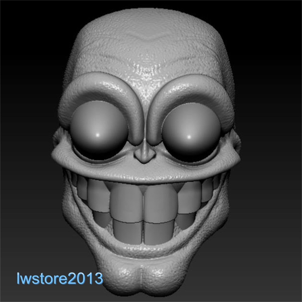 1/6 1/12 1/18 The Mask Man Head Sculpt For 12″ 6″ 3.75″ Male Action Figure Body