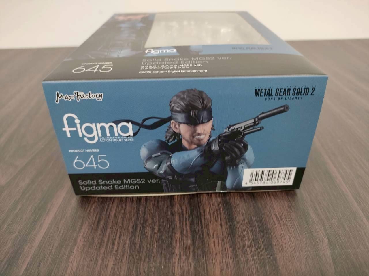 Figma Metal Gear Solid 2 Solid Snake (MGS2 Updated Edition)M06974(Japan Version)