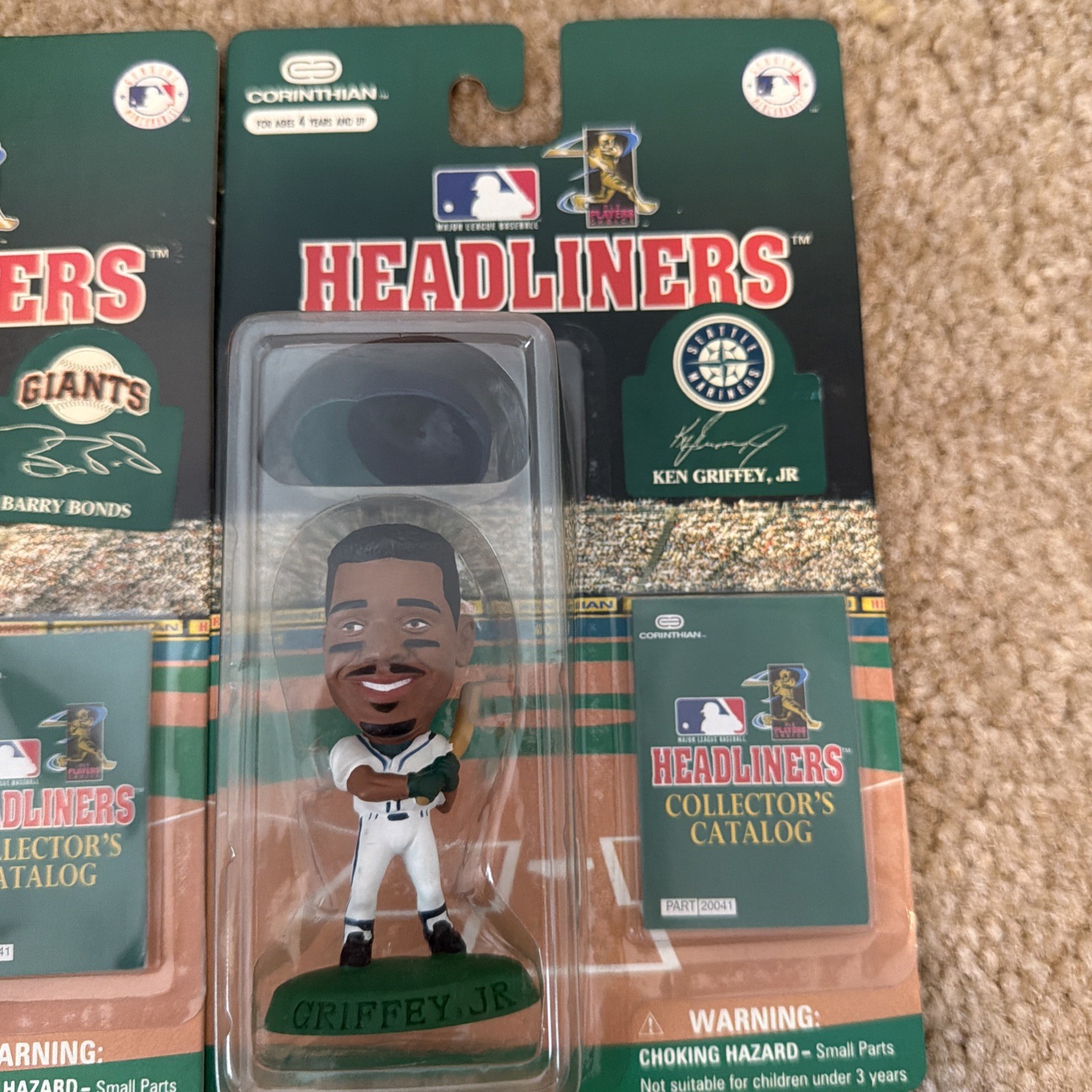 1996 MLB Corinthian Headliners Lot (Griffey, Bonds, McGwire, I-Rod, Jones)