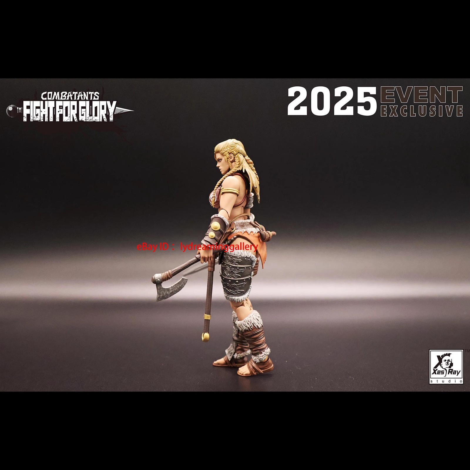 Xesray 2025WF Gladiator Glory GOLD HILDR 1/12 Limited Edition Action Figure