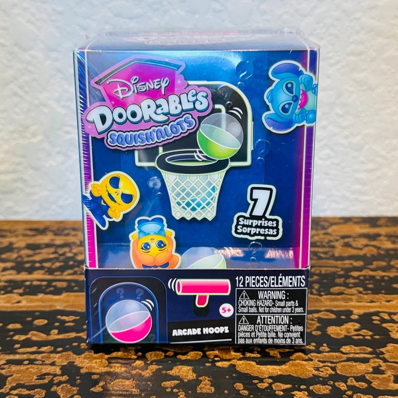 Disney Doorables Squish’Alots Arcade Hoopz Rainbow Unicorn Special Edition NIB