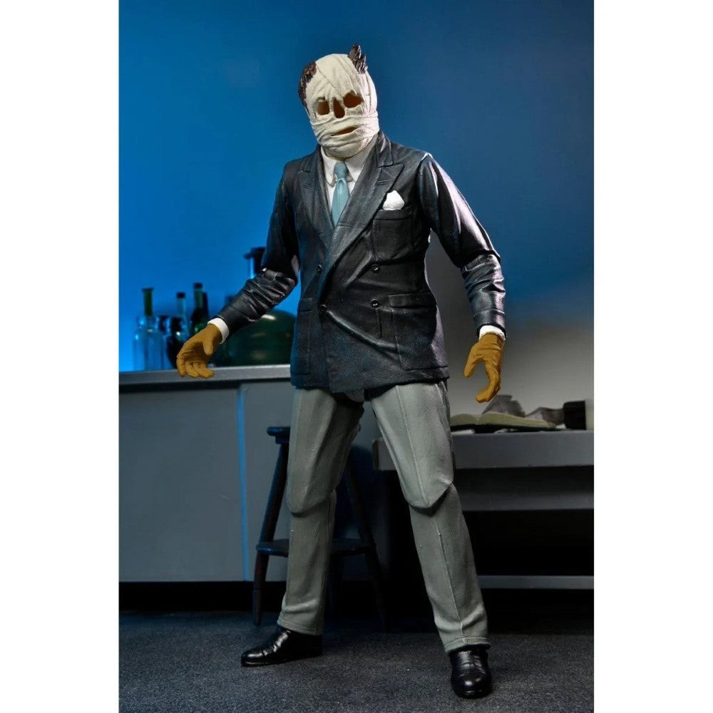 The Invisible Man Universal Monsters Ultimate Action Figure NECA 7”