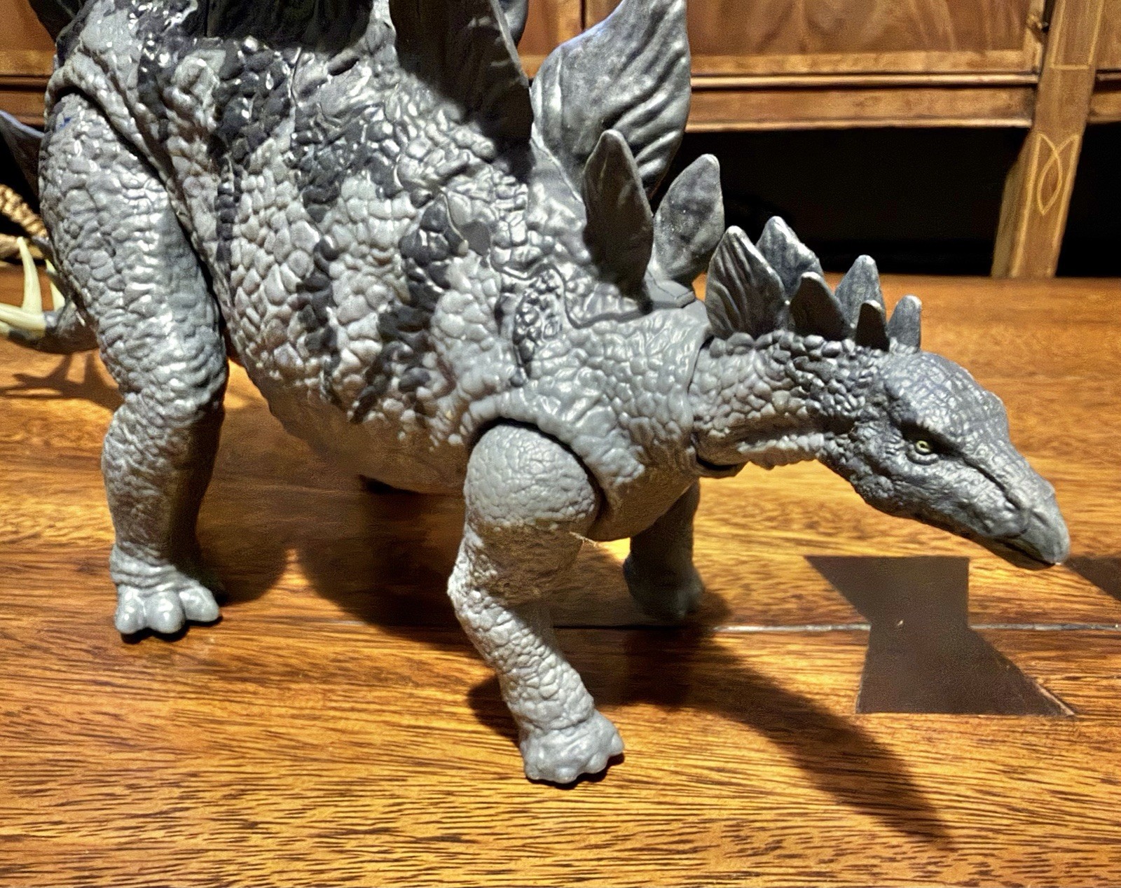 Mattel Jurassic World Camp Cretaceous Stegosaurus Figure Tested Tail Attack Dino
