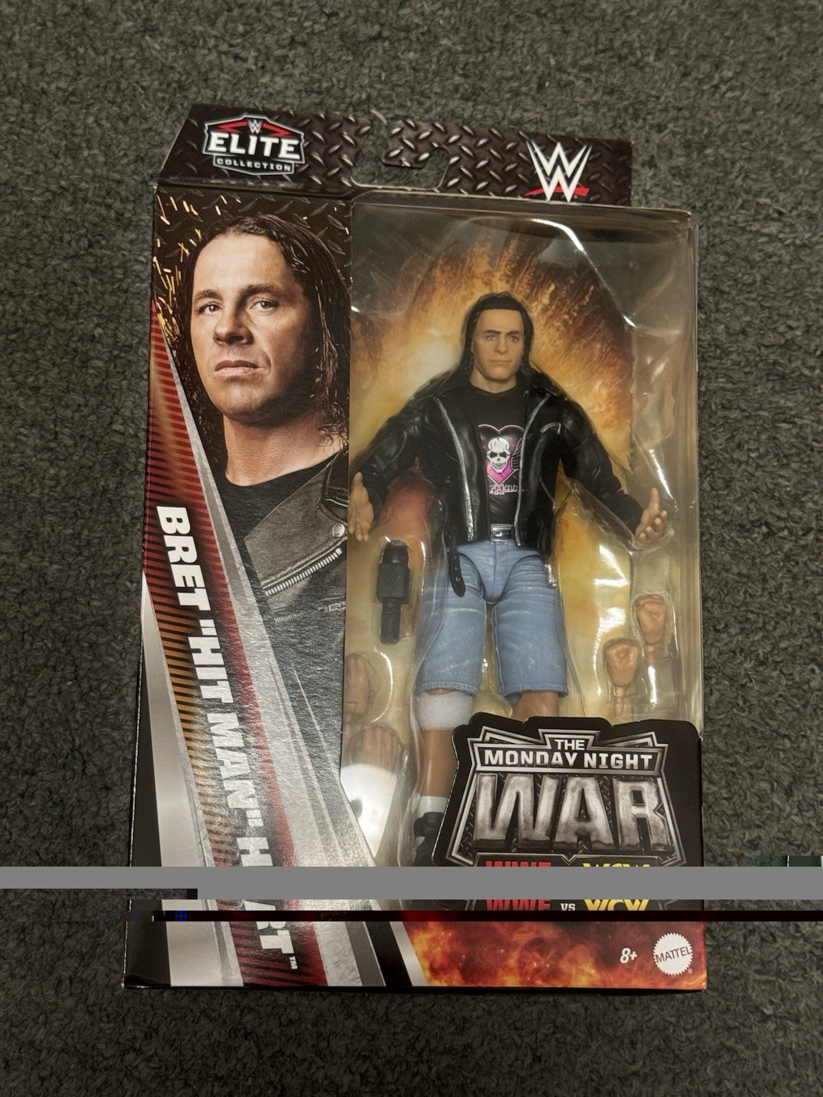 WWE Mattel Elite Monday Night Wars Bret “Hit Man” Hart