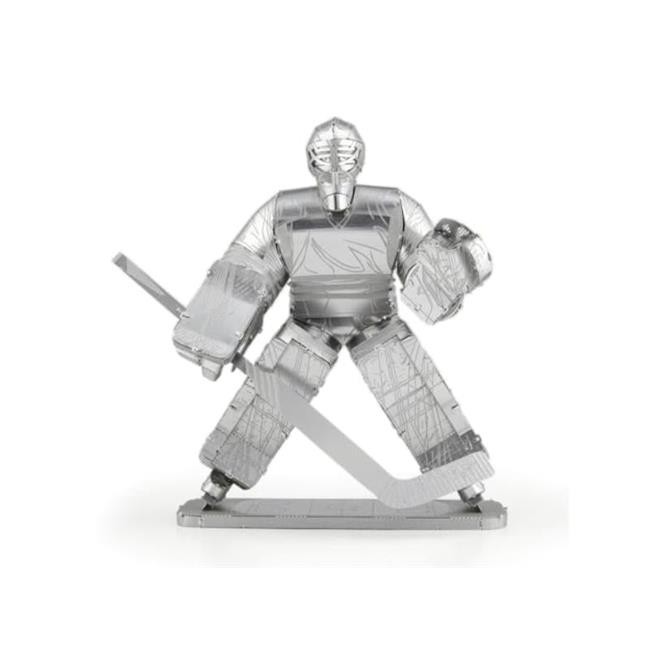Fascinations 9116235 3.75 in. Hockey Goalie 3D Metal Model Kit