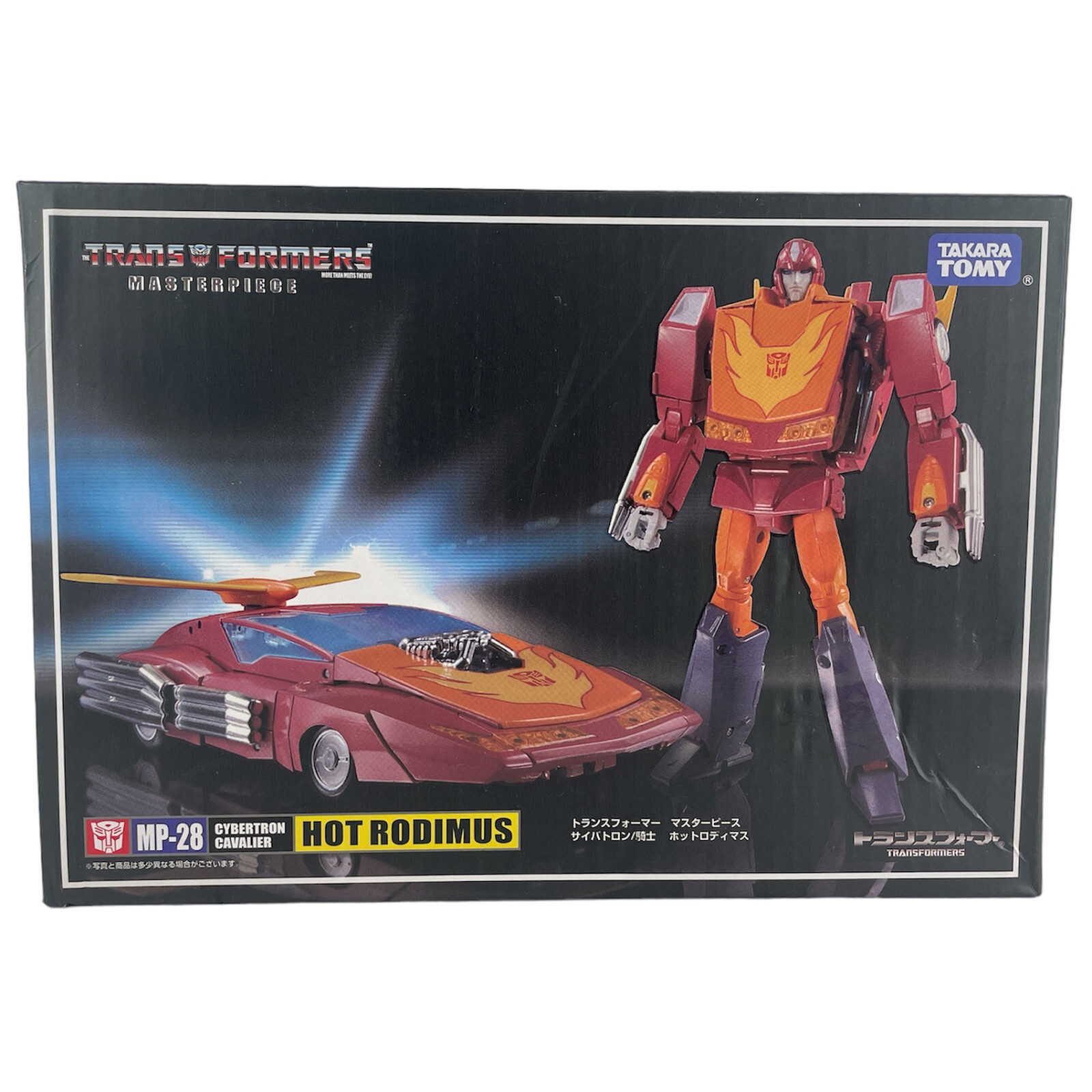 Transformers Masterpiece MP-28 Hot Rodimus Action Figure Takara Tomy – Open Box