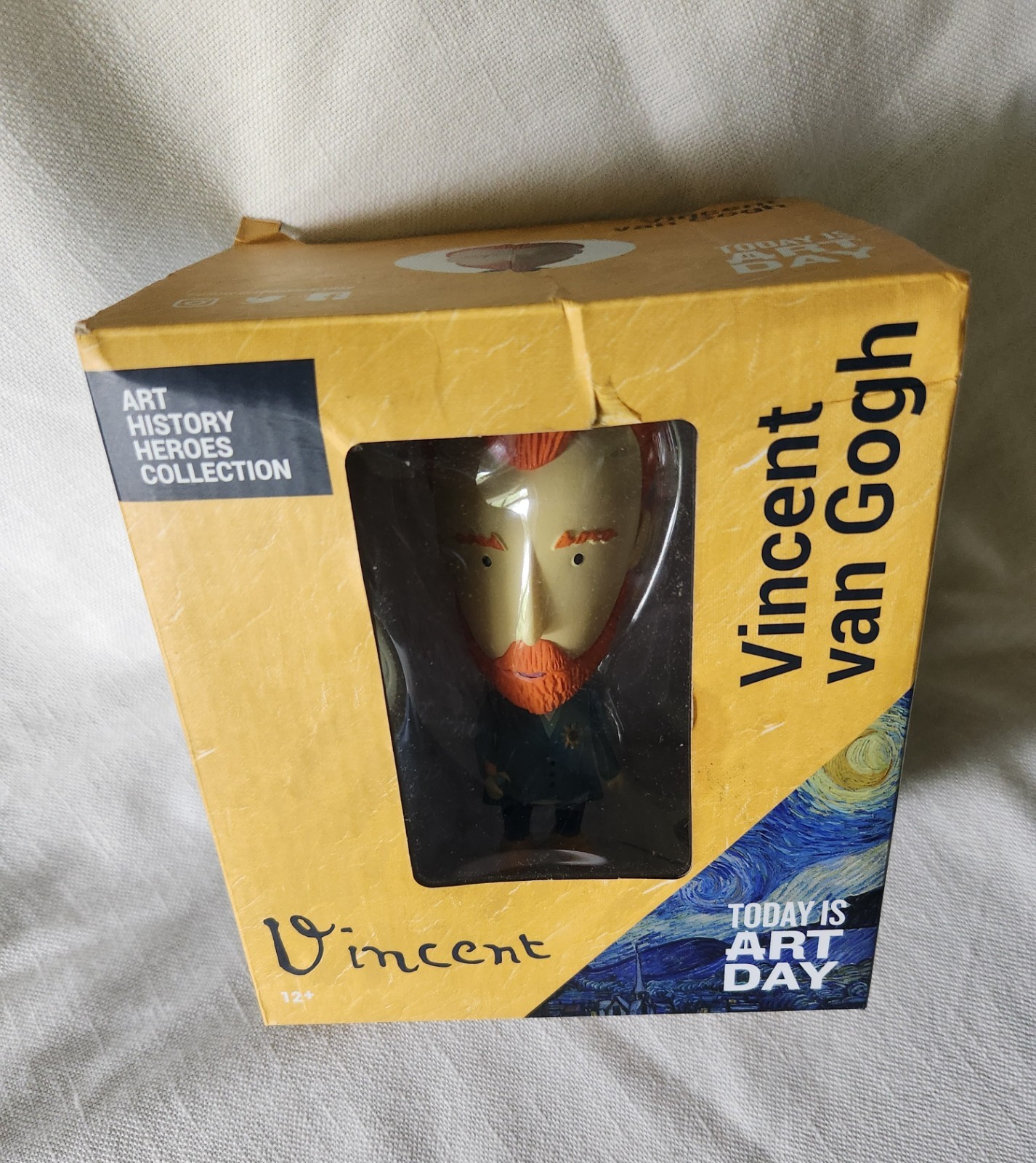 VINCENT VAN GOGH [Today is Art Day] Art History Heroes Collection Figurine