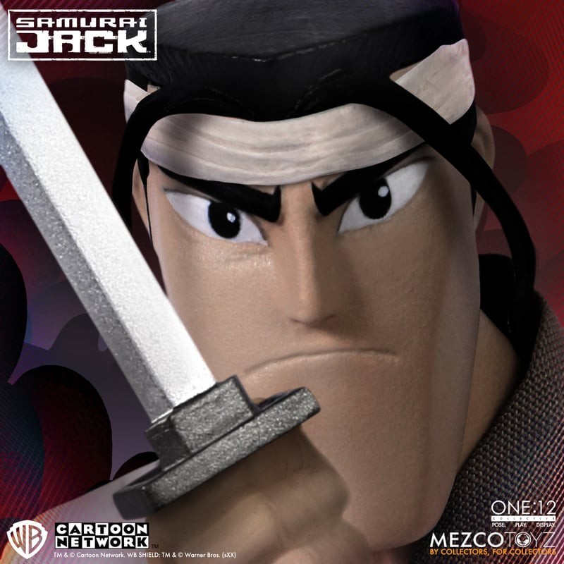 (In Hand, Ready 2 Ship) Samurai Jack Cartoon Network One:12 Collective Figure