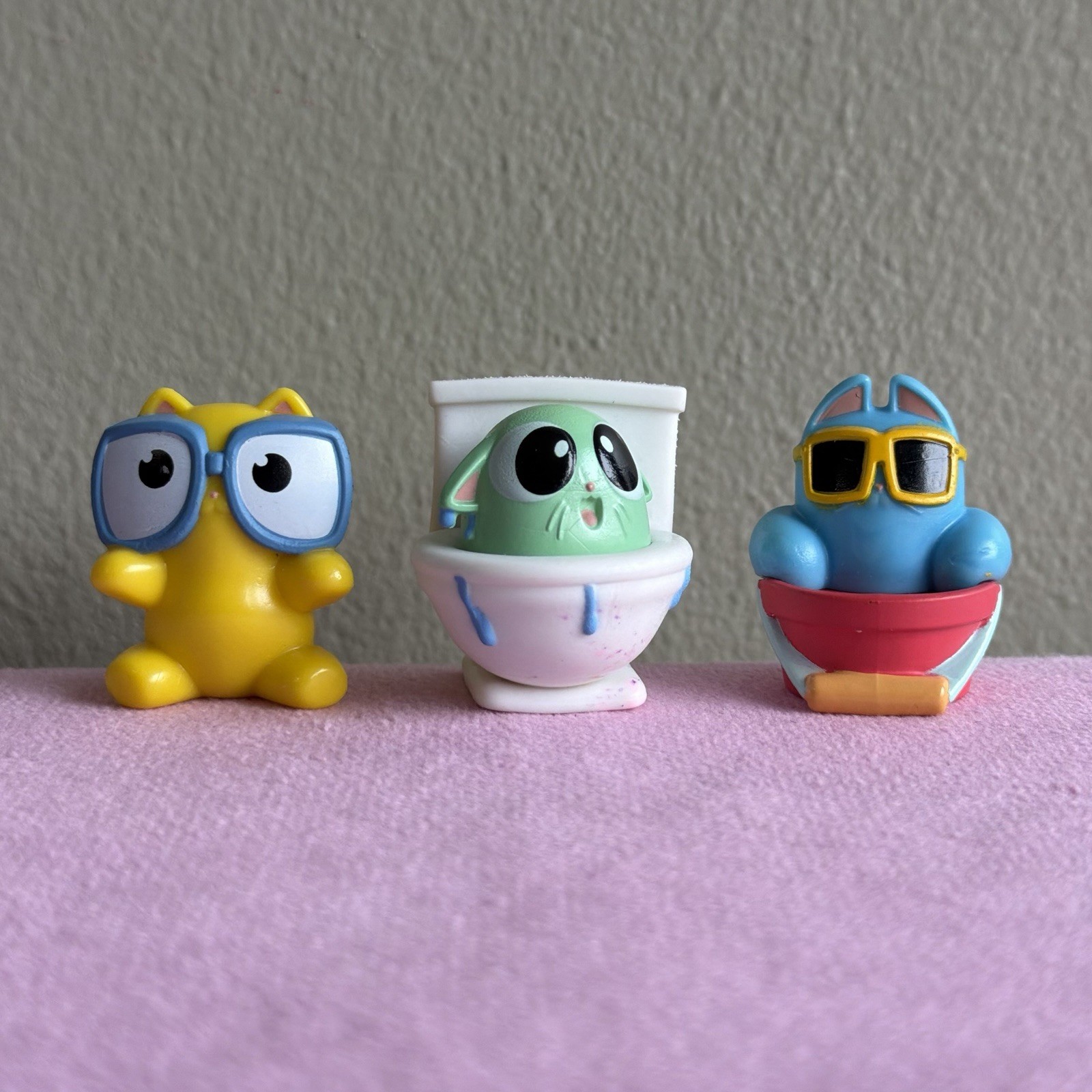 Hasbro Lost Kitties Lot of 3 Figures