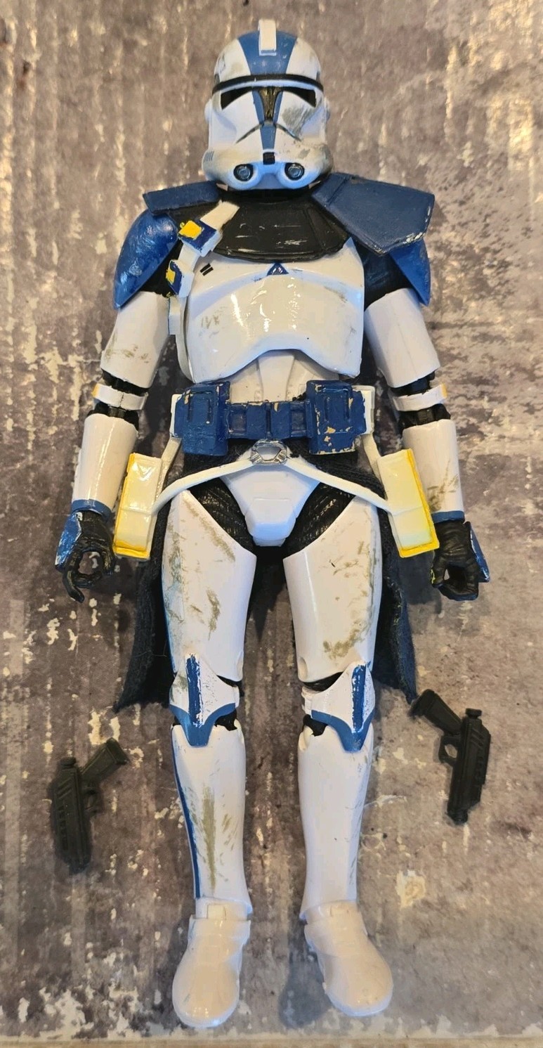 Star Wars The Black Series Arc Trooper Custom Commander Appo 6” Action Figure
