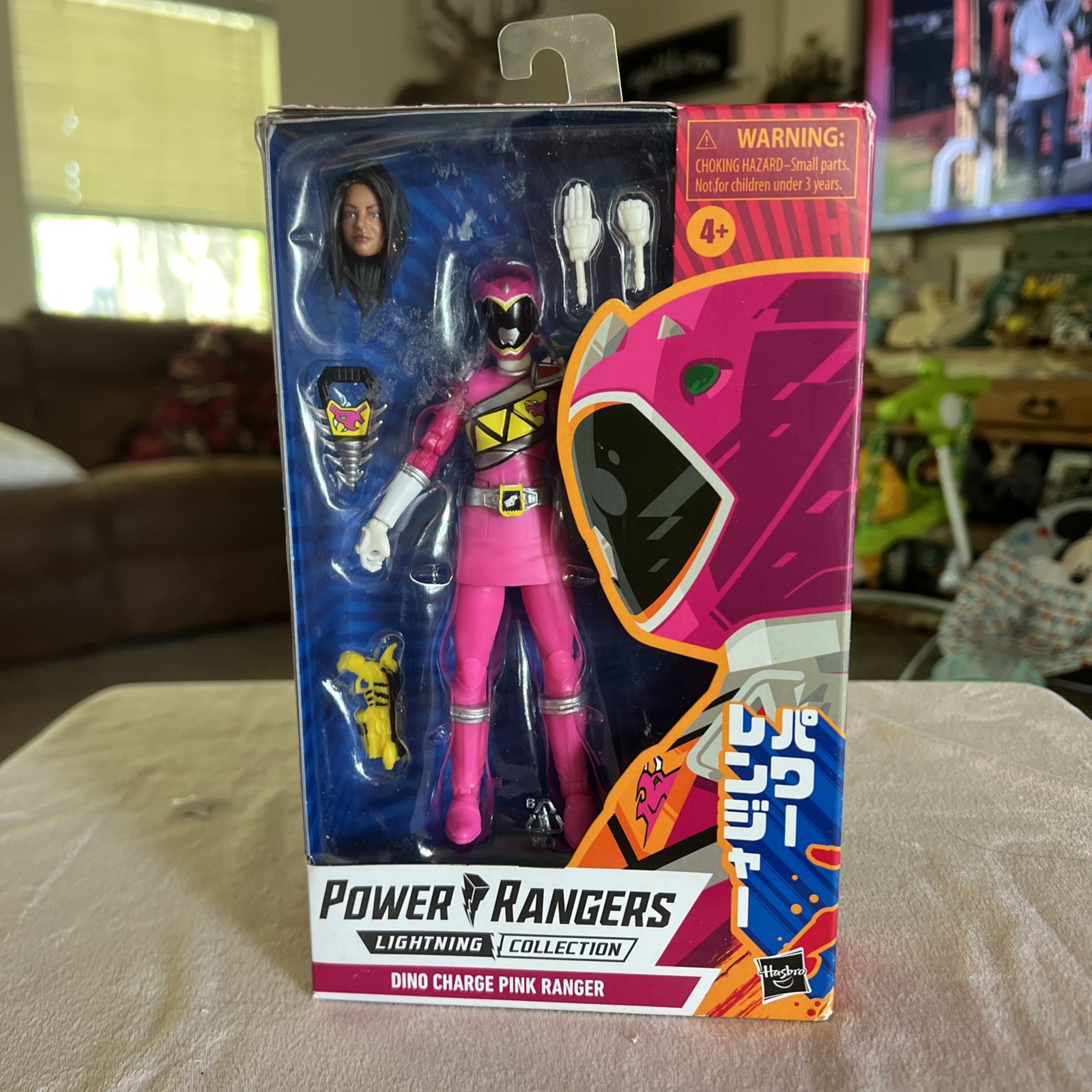 Power Rangers Lightning Collection Pink Ranger 6″ Dino Charge
