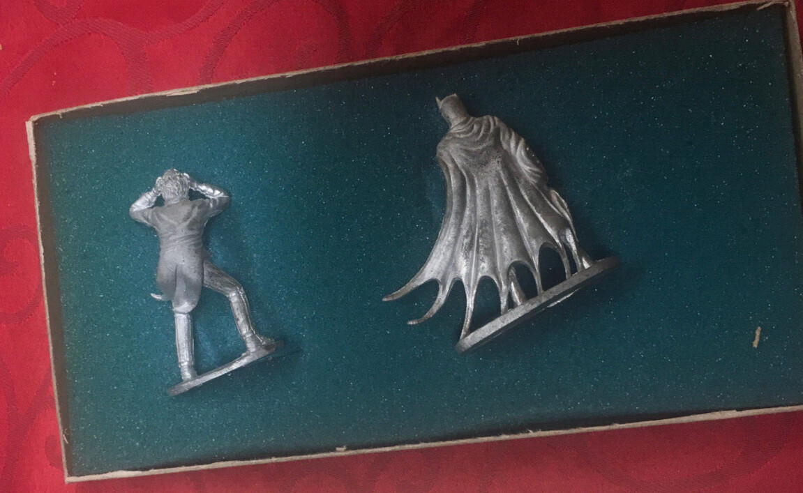 Vintage Metal Figures Set Batman – DC Heroes – Mayfair Games Inc. 1989