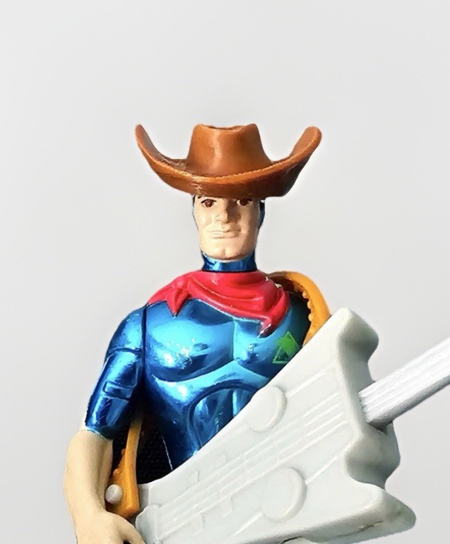 Bluegrass Side Man REPRO Replacement Hat Silverhawks 1986 Kenner Telepix Vintage