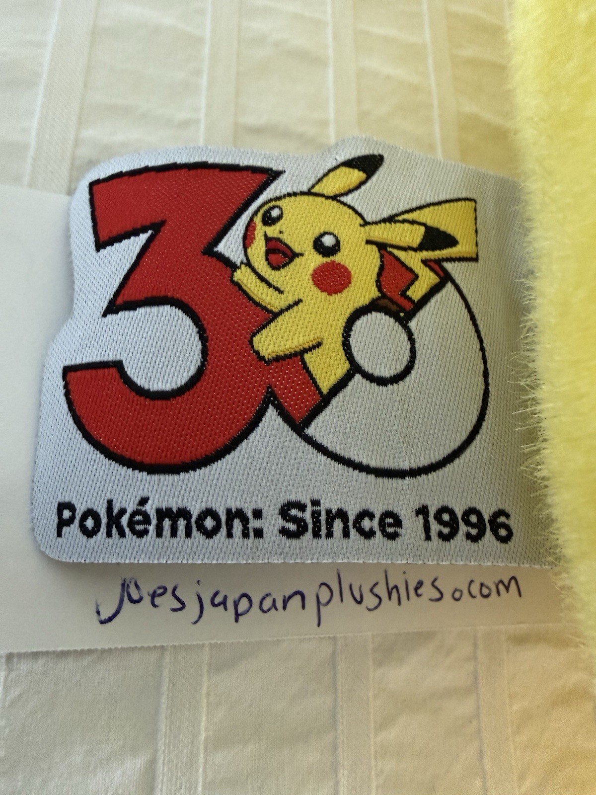 TAKARA TOMY Pokémon 30th Anniversary Welcome Back Pikachu 1/1 Scale Plush