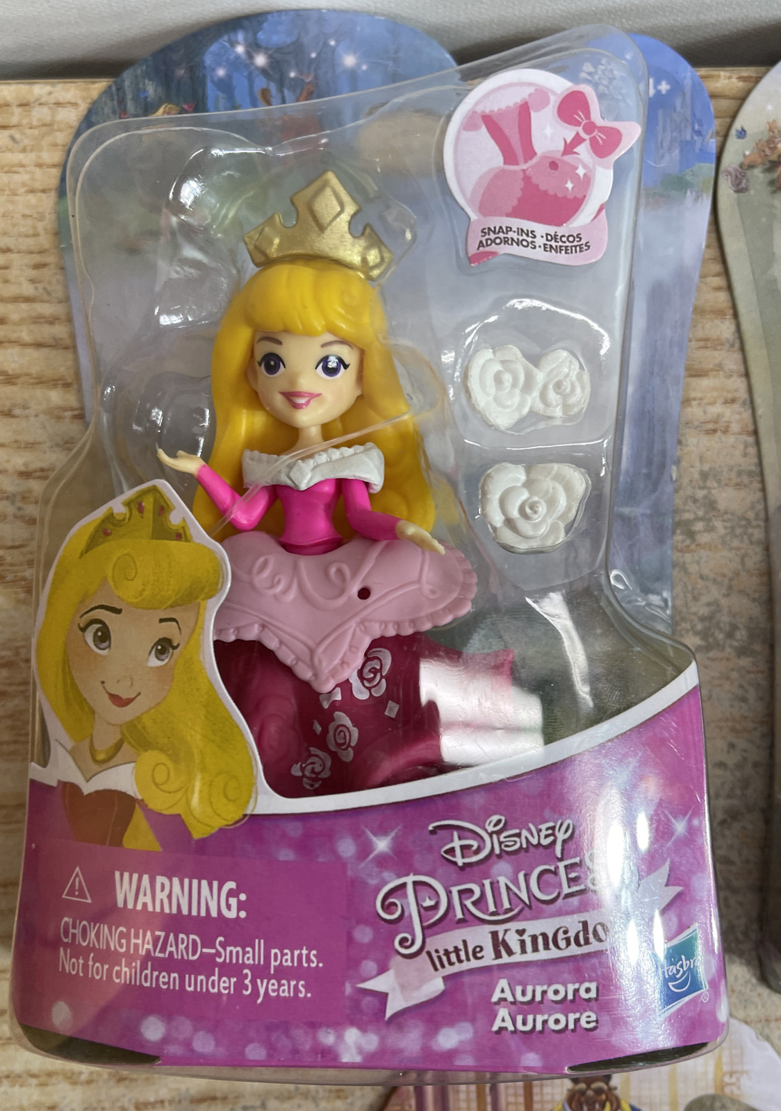 Disney Princess Little Kingdom Snap-Ins Aurora NEW