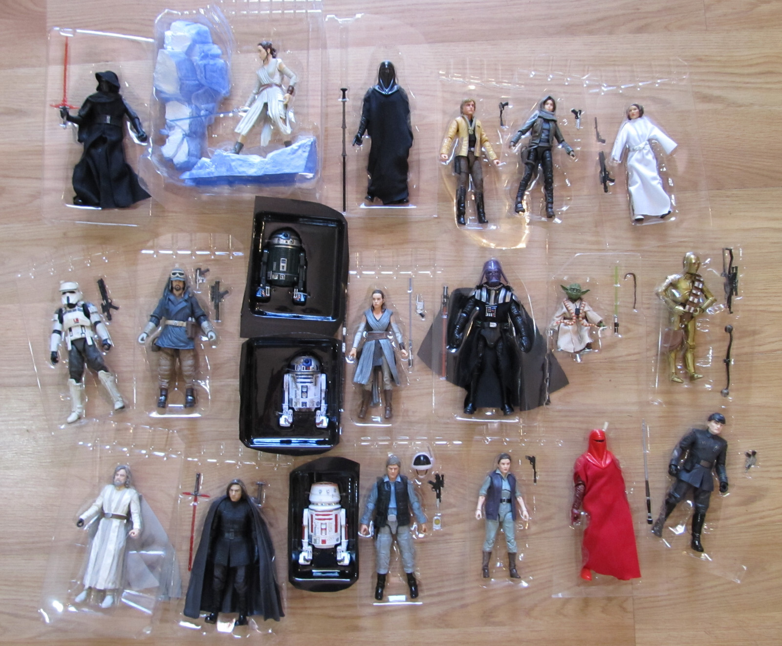 Star Wars BLACK SERIES ACTION FIGURES Loose Hasbro Collector’s 6 Inch Scale