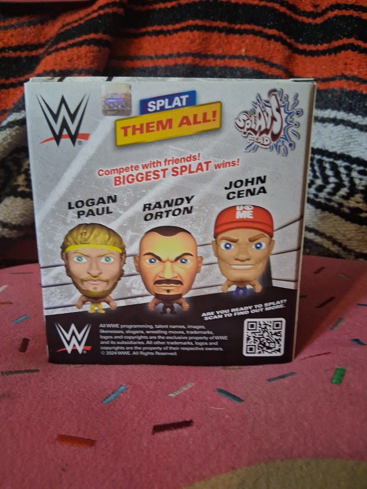 WWE SPLATS Randy Orton HEAD Squeeze Toy (2024) BRAND NEW IN BOX