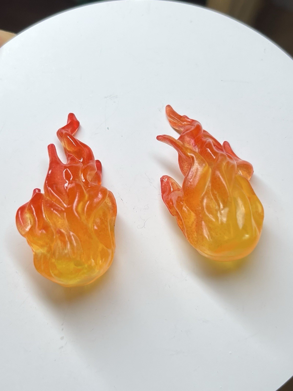 6inch action figure fodder Energy Effects Custom Fodder Parts （2ps）fire effects