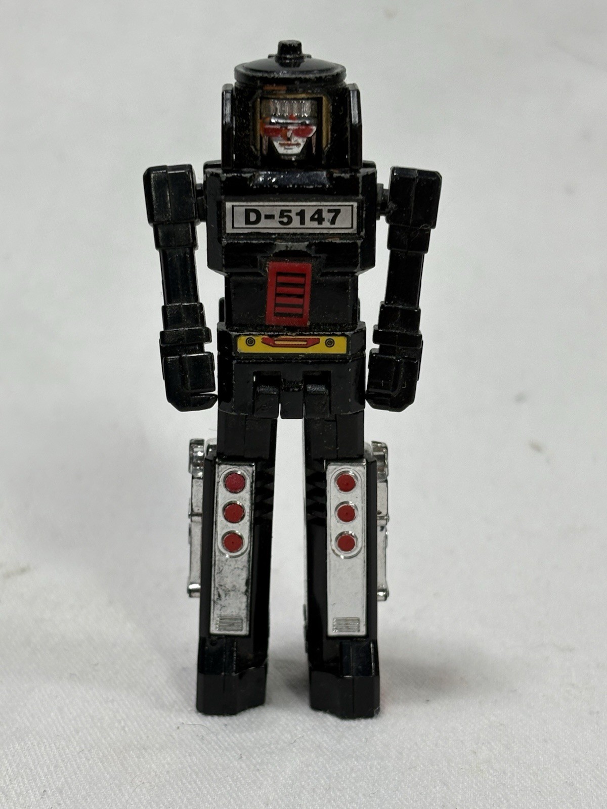 Vintage Tonka GoBots Loco Steam Engine Train Action Figure 1983 Black