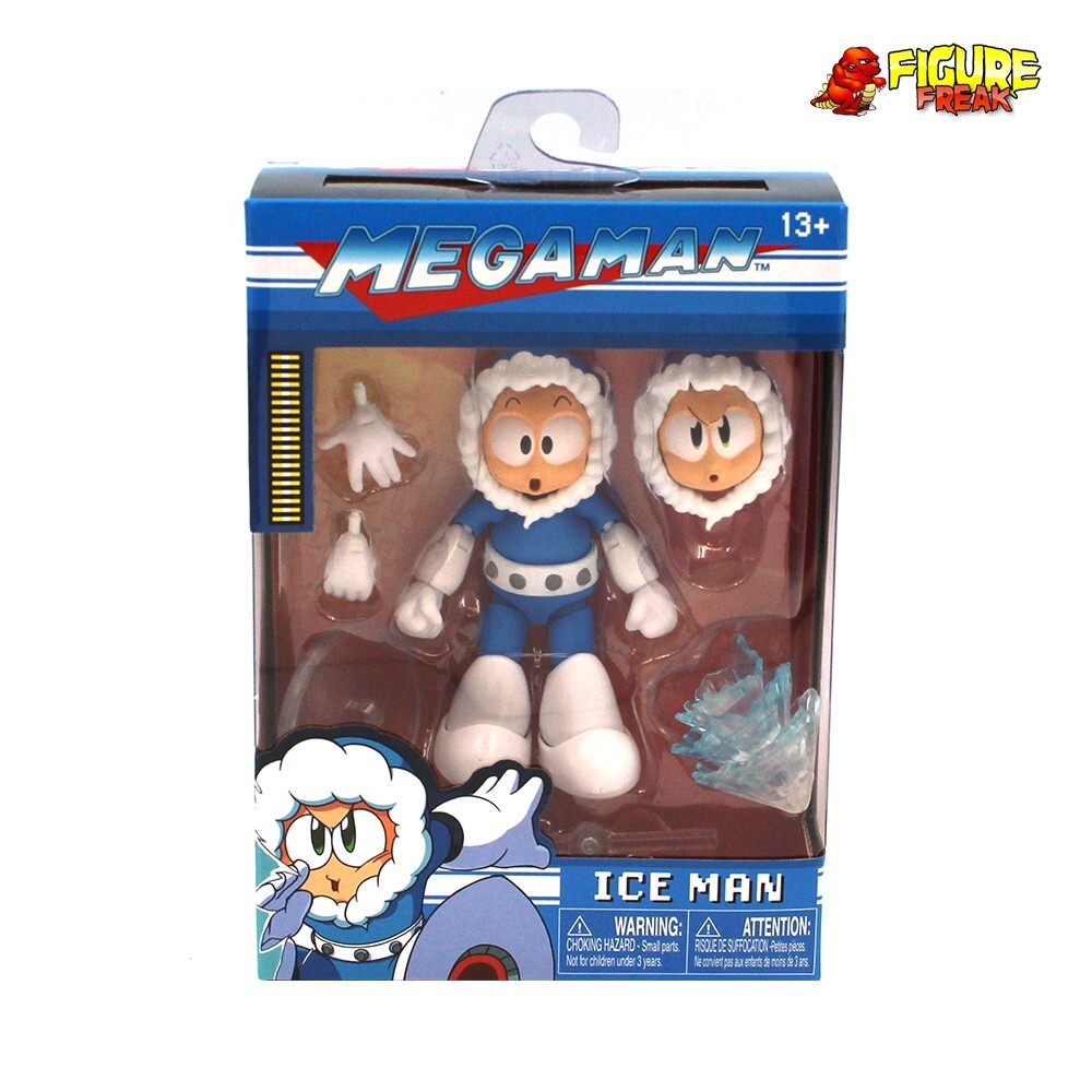 Jada Toys Mega Man 4.5″ Ice Man Figure 1:12 Scale