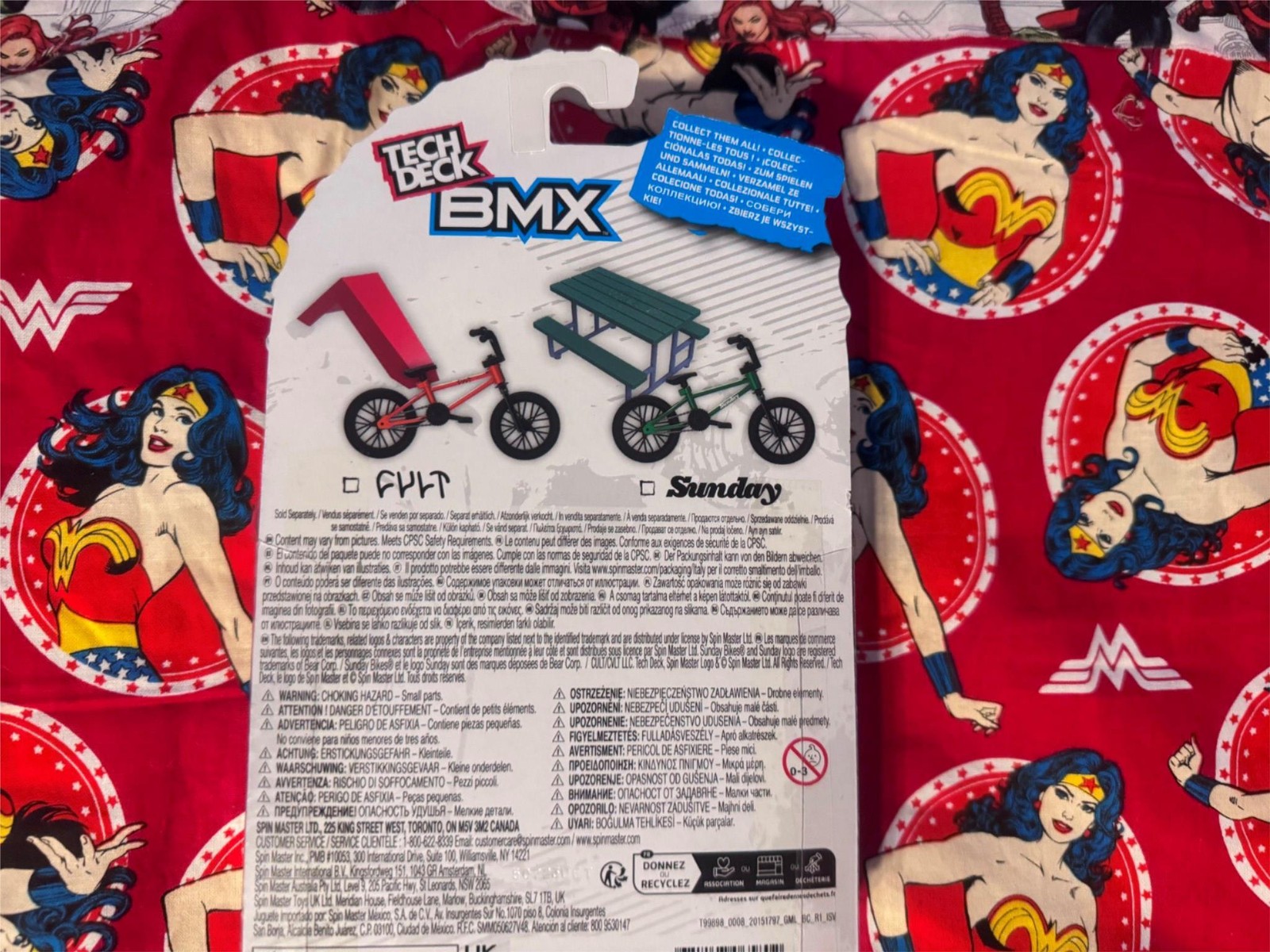 TECH DECK BMX FREESTYLE HITS CULT & SUNDAY FINGER BIKE SET OF 2 TARGET EXCLUSIVE