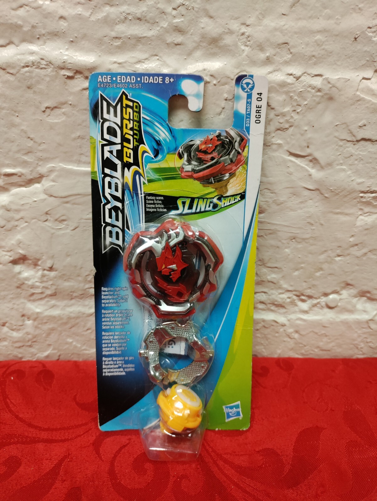 BEYBLADE Burst Turbo Slingshock Single Top OGRE O4 #E4723 / #4602 New Toy READ