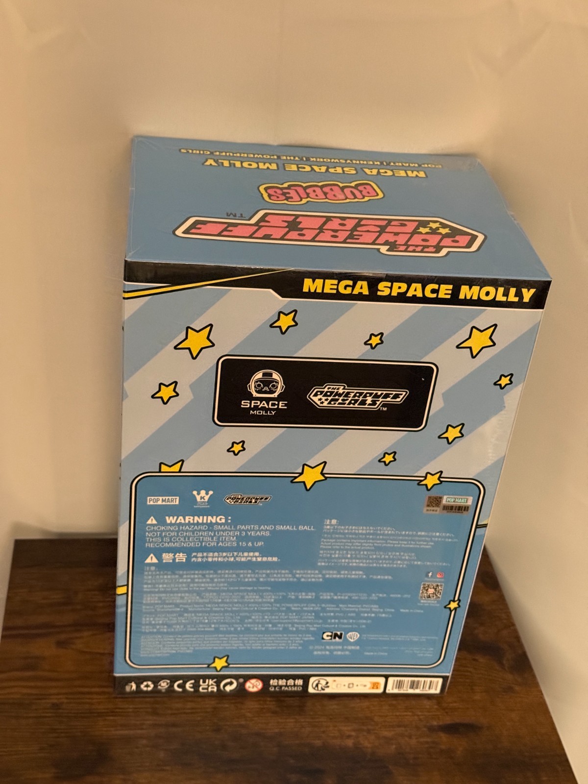 POP MART Mega Space Molly 400% + 100% The Powerpuff Girls Bubbles Sealed