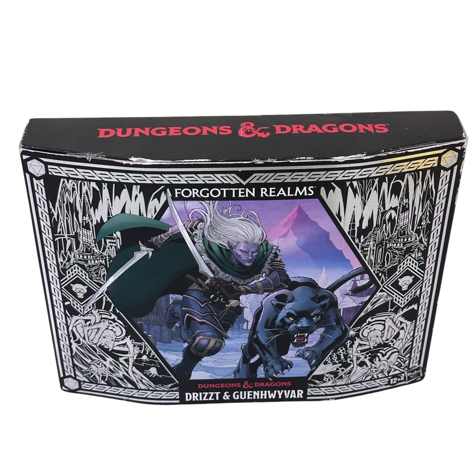 Dungeons & Dragons Drizzt + Guenhwyvar Figure Forgotten Realms Pulsecon 2020 Rea
