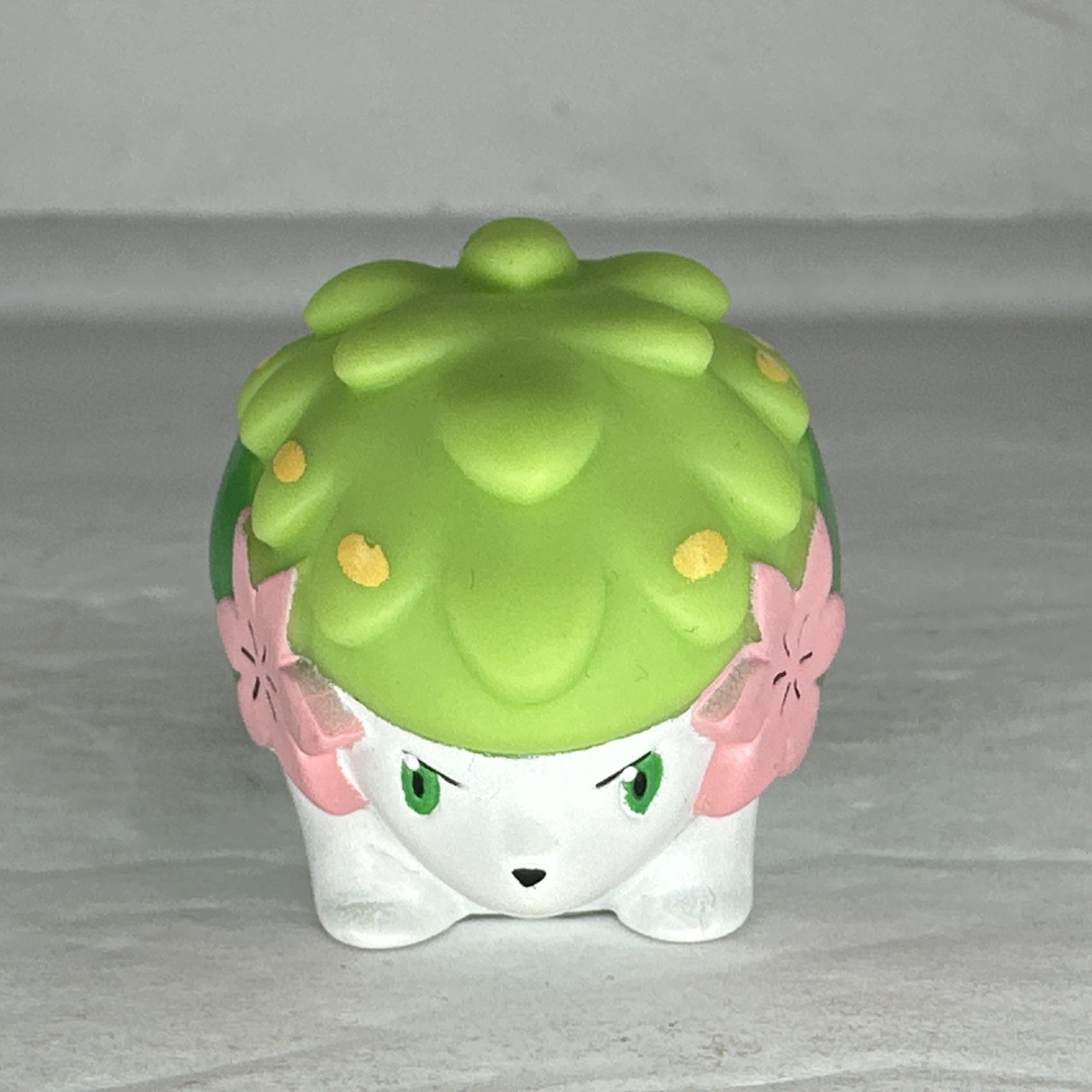 2008 Pokemon 1.5″ Angry Shaymin Mini Figure Finger Puppet Nintendo Bandai