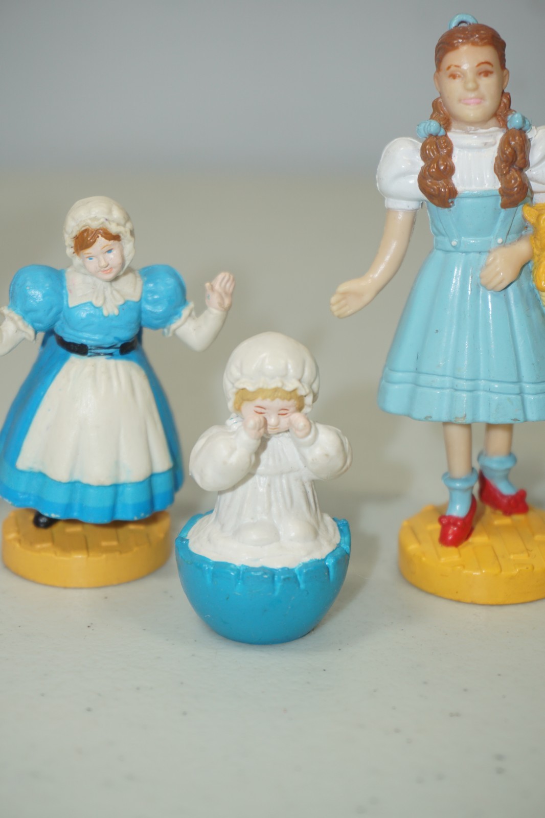 Wizard of Oz PVC Figure Lot of 8 Vtg Lowe’s Ren Presents 1987 1988 MGM Turner