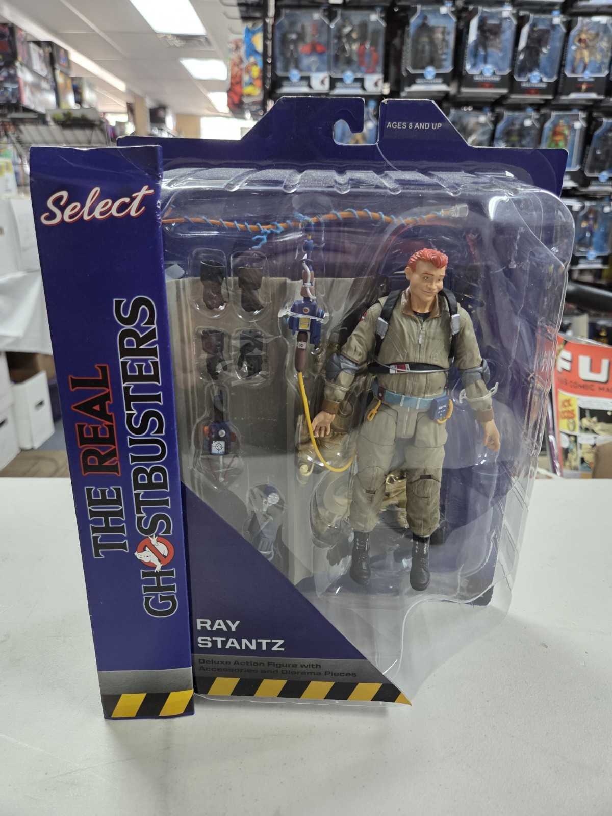 Ray Stantz The Real Ghostbusters Series 10 Diamond Select Sealed SEE PICTURES