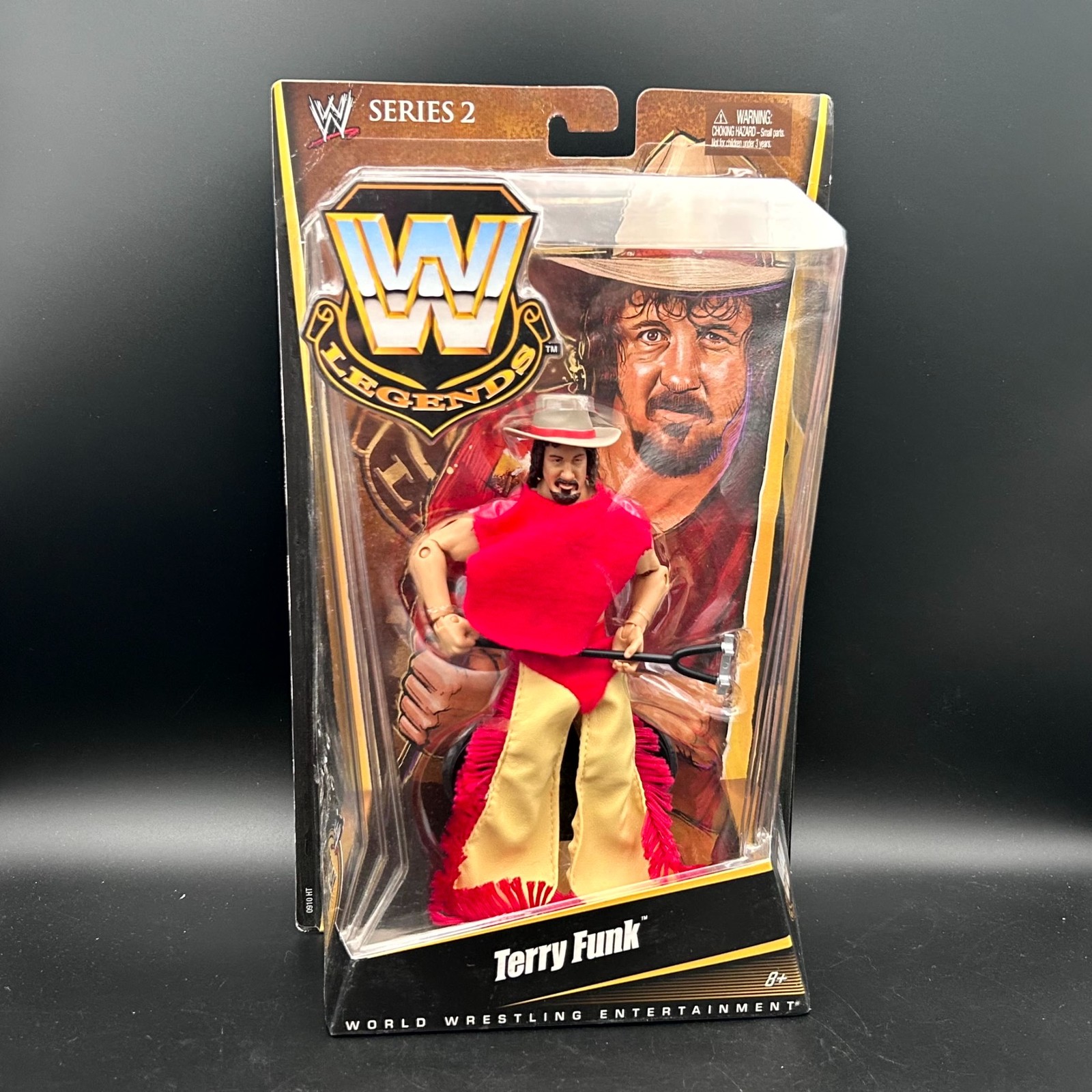 WWE Elite Legends Series 2 TERRY FUNK Action Figure – NEW Sealed